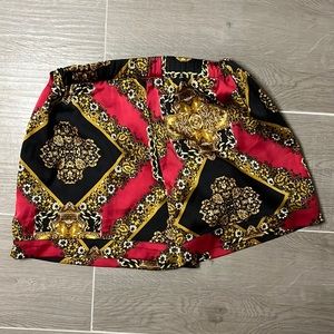 Silk shorts -S
